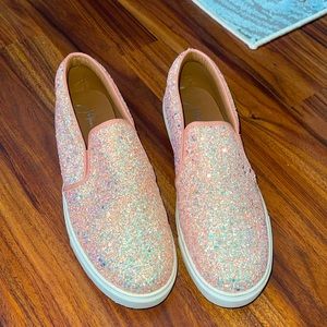 J.Adams slip on Glitter sneakers. Excellent condition